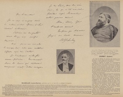 La Commune de Paris, Louis-Charles Delescluze, Gustave Courbet - French Photographer