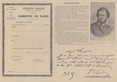 La Commune de Paris, Louis-Eugène Varlin - French Photographer