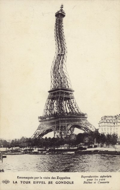La Tour Eiffel se gondole - French Photographer
