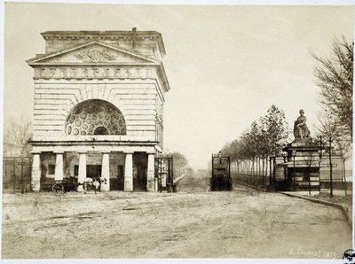 La barrière de Passy dans "les barrières de Paris" photographies par Gouviot - French Photographer