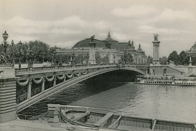 Le Pont Alexandre III et le Grand Palais (photogravure) - French Photographer