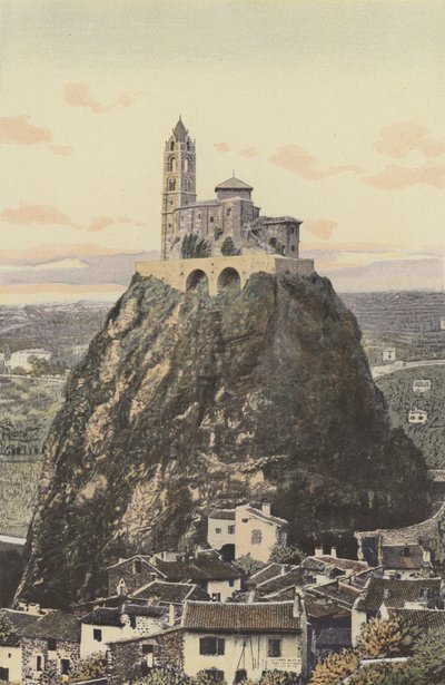 Le Puy, Église Saint-Michel, au sommet du rocher d