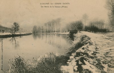 Longpré-les-Corps-Saints - les rives de la Somme en hiver - French Photographer