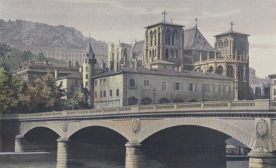 Lyon, Archevêché, Cathédrale Saint-Jean et coteau de Fourvière - French Photographer