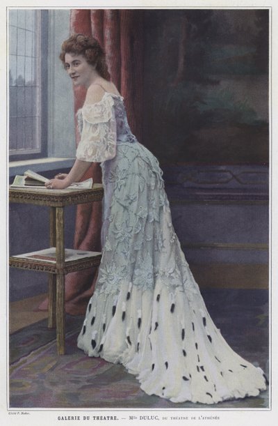 Mademoiselle Duluc, actrice française - French Photographer