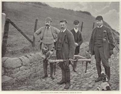 Major Fisher chassant le tétras en Écosse - French Photographer