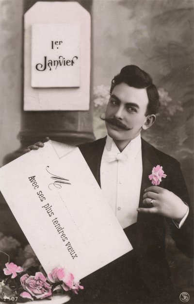 Homme avec une moustache - French Photographer