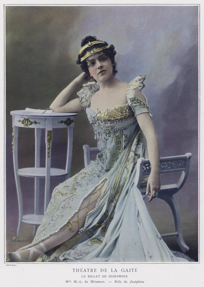 Marie-Louise de Miramon en Joséphine dans Le Billet de Joséphine - French Photographer