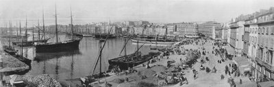 Marseille - Le Vieux Port et le Quai de la Fraternité - French Photographer