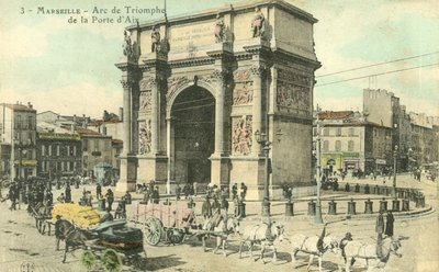 Marseille, Arc de Triomphe de la Porte d