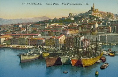 Marseille : Vieux Port, vue panoramique - French Photographer
