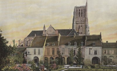 Meaux, Cathédrale, Façade N et évêché - French Photographer