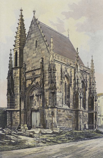Ménigoute, Chapelle, Ensemble - French Photographer
