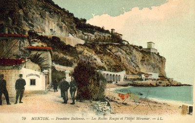 Menton, frontière italienne - French Photographer