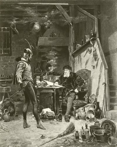 Méphistophélès et Faust (gravure) - French Photographer