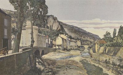 Meyrueis, La Jonte, dans le bas de la ville - French Photographer
