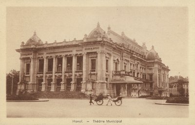 Théâtre municipal, Hanoï, Indochine française - French Photographer