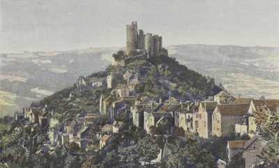 Najac, Vue générale de la Ville et du Château - French Photographer