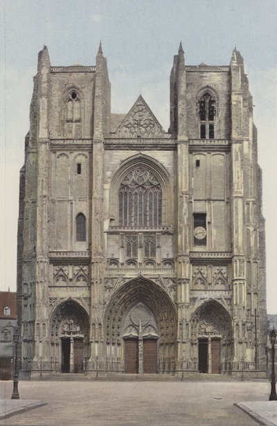 Nantes, Cathédrale, Façade O - French Photographer