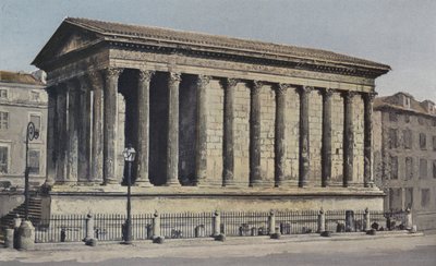 Nîmes, Maison Carrée (Musée des antiques), Ensemble S O - French Photographer