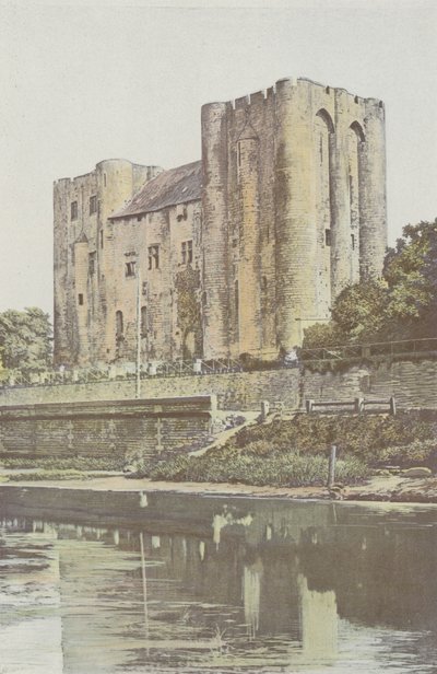 Niort, Château, vue prise de la rive de la Sèvre-Niortaise - French Photographer