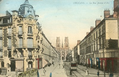 Orléans, Cathédrale, La Rue Jeanne D