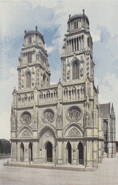 Orléans, Cathédrale Sainte-Croix, Façade Ouest - French Photographer