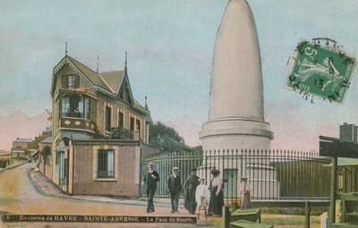 Pain de sucre à Sainte-Adresse près du Havre. Mausolée construit en mémoire de Charles Lefebvre-Desnouettes - French Photographer