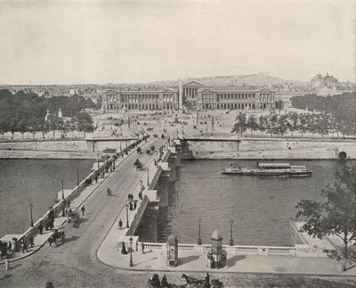 Paris : Vue de la Place de la Concorde, vue vers le Nord - French Photographer