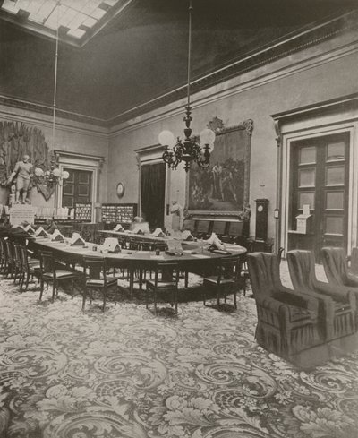 Paris : Chambre des députés, Salle des conférences (photo n/b) - French Photographer