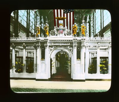 Exposition de Paris : Pavillon des États-Unis, section électrique, 1900 - French Photographer