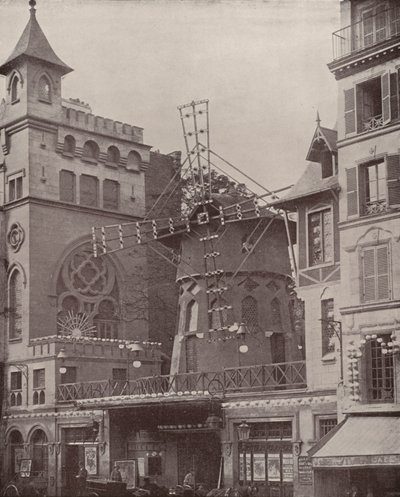 Paris : Extérieur du Moulin Rouge - French Photographer