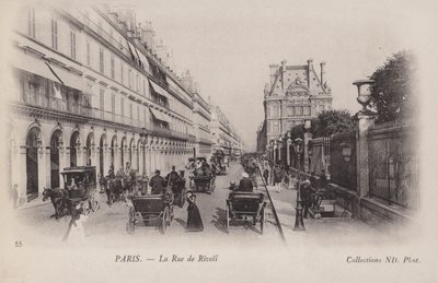 Paris, La Rue de Rivoli - French Photographer