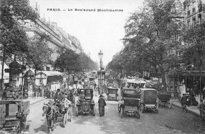Paris, Le Boulevard Montmartre - French Photographer