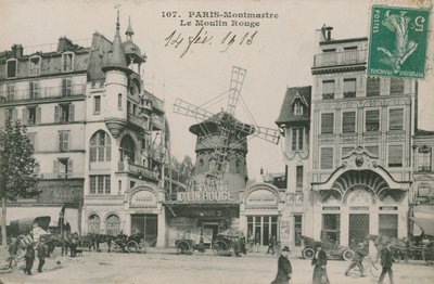 Paris, Montmartre, Le Moulin Rouge - French Photographer