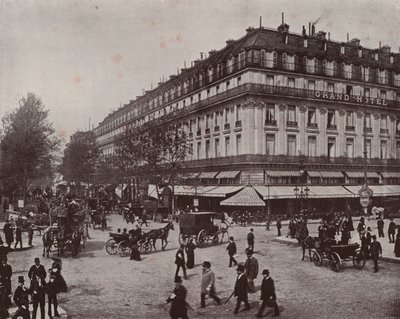 Paris : Le Grand Hôtel et Café de la Paix - French Photographer