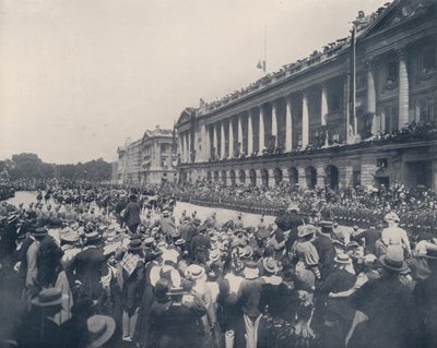 Paris : Le personnel du gouverneur militaire dans le cortège funèbre - French Photographer