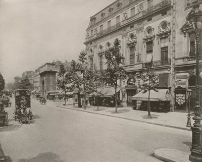 Paris : Théâtre de la Renaissance et Porte Saint Martin (photo) - French Photographer