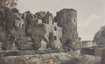 Périgueux, Château-Barrière et Tour de Vésone, Vue prise à l