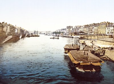 Bateaux de plaisance sur la Loire à Nantes, pub. 1890-1900 - French Photographer