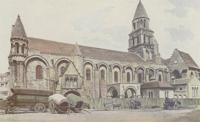 Poitiers, Église Notre-Dame-la-Grande, Façade latérale - French Photographer