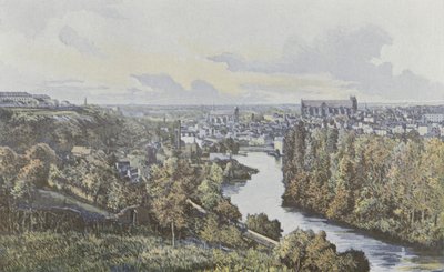 Poitiers, Vue générale, prise des coteaux de la rive du Clain - French Photographer