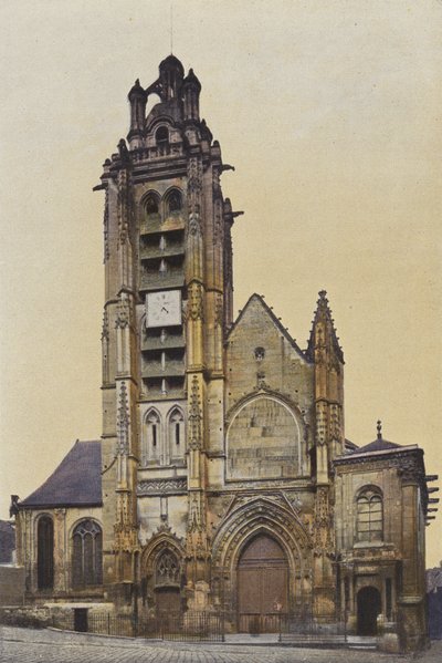 Pontoise, Église Saint-Maclou, Façade - French Photographer