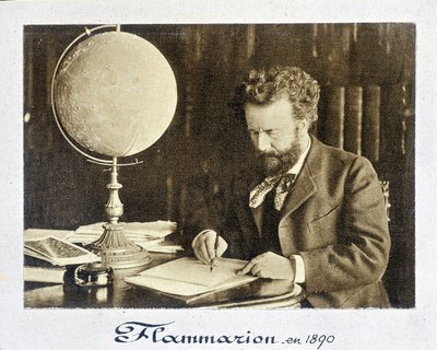 Portrait de Camille Flammarion (1842-1925), astronome français - photographie - French Photographer