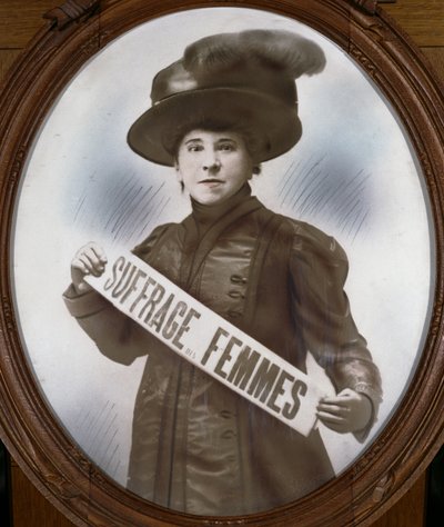 Portrait de Hubertine Auclerc (1848-1914) - French Photographer
