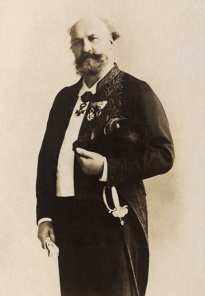 Portrait de Jules Eugène Lenepveu (1819-1898), peintre français - French Photographer