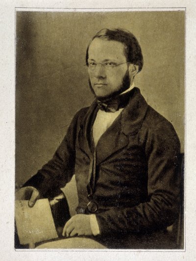 Portrait de Louis Pasteur en 1852 - French Photographer