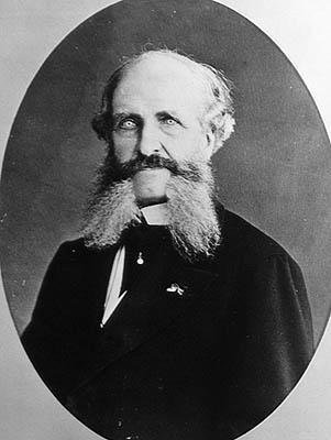 Portrait de Noël Guéneau de Mussy, vers 1870 - French Photographer