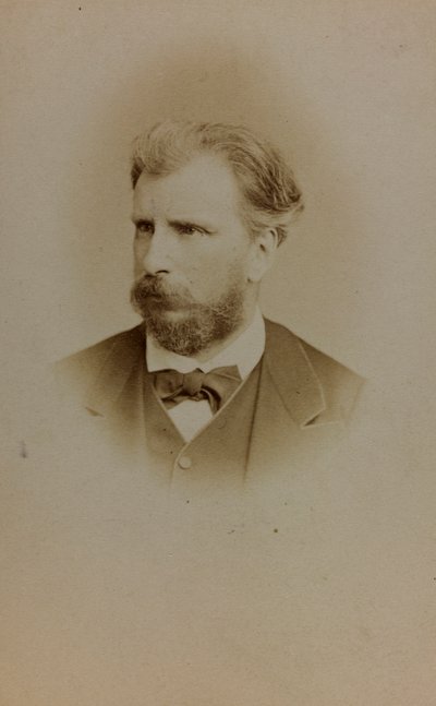 Portrait de William Bouguereau, peintre français; carte de visite - French Photographer