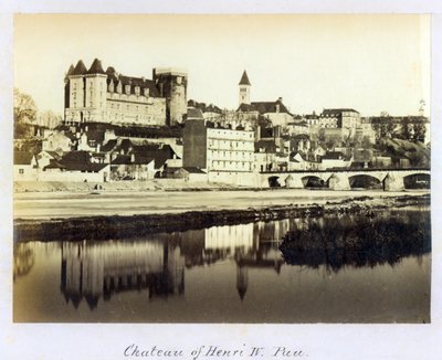 Carte postale représentant le château royal de Pau où est né le roi Henri IV de France et de Navarre le 13 décembre 1553, vers 1900 - French Photographer